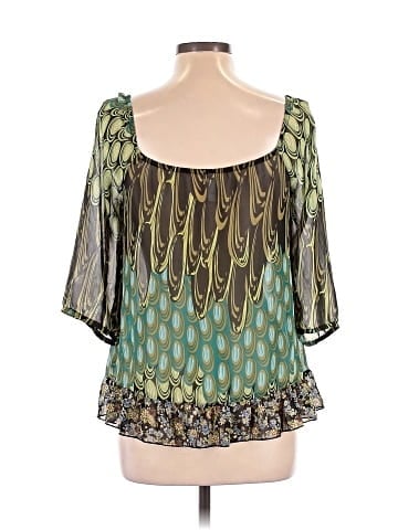 Xhilaration 3/4 Sleeve Blouse (view 2)