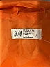H&M 100% Polyester Color Block Orange Windbreaker Size 16 - 18 - photo 3