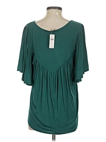 Bordeaux Short Sleeve Top (view 2)