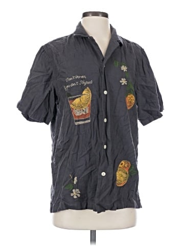 Lucky Brand Short Sleeve Button-Down Shirt (view 1)