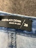 Just Black Hearts Blue Jeans Size 26 waist - photo 4