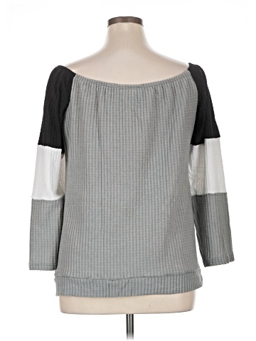 Ashley Stewart 3/4 Sleeve Top (view 2)