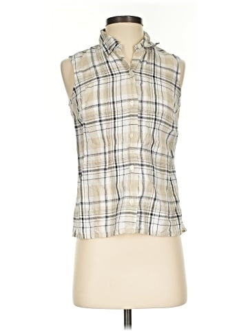 Ann Taylor Sleeveless Button-Down Shirt (view 1)