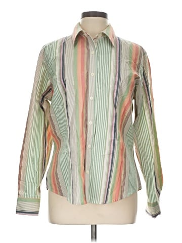 Van Heusen Long Sleeve Button-Down Shirt (view 1)