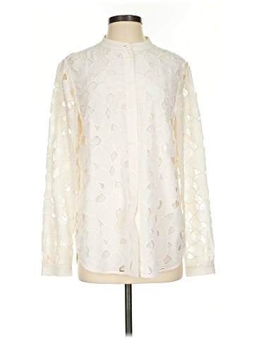 Equipment Long Sleeve Blouse (view 1)
