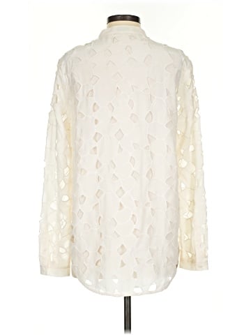 Equipment Long Sleeve Blouse (view 2)