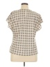 Express Ivory Short Sleeve Blouse Size XL - photo 2