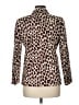 J.Crew 100% Polyester Animal Print Ivory Blazer Size 6 (petite) - photo 2