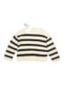 Bonpoint 100% Cotton Stripes Ivory Pullover Sweater Size 6 - photo 2