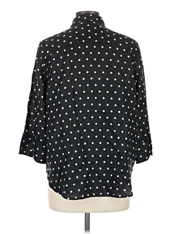 Chico's 3/4 Sleeve Button-Down Shirt (view 2)