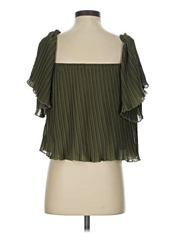 Charlotte Russe Short Sleeve Blouse (view 2)