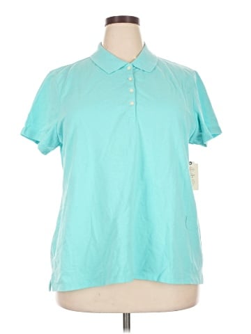 St. John's Bay Short Sleeve Polo (view 1)