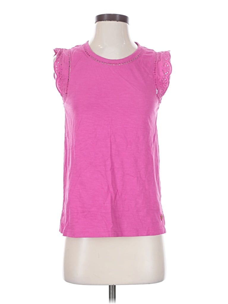 Pre-owned Hatley Sleeveless T-shirt In Pink