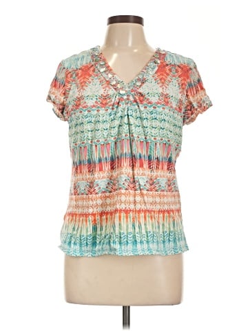 Ruby Rd. Short Sleeve Blouse (view 1)