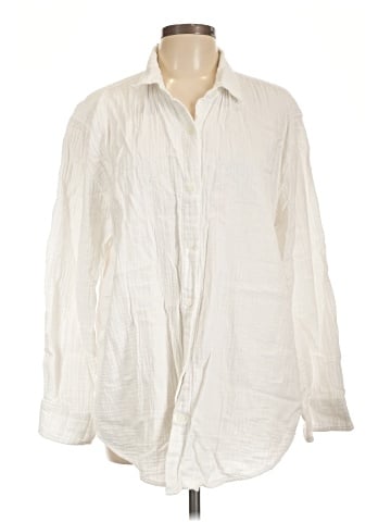Wilfred Free Long Sleeve Button-Down Shirt (view 1)