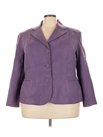 Dana Buchman Wool Blazer (view 1)
