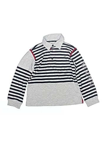 Armani Junior Long Sleeve Polo (view 1)