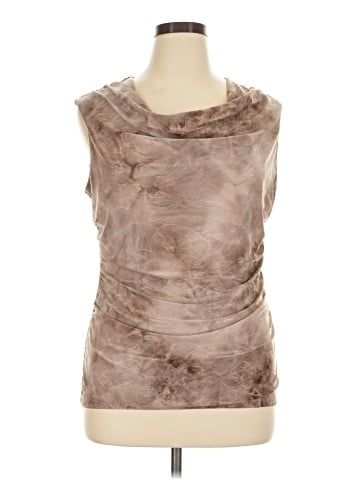 AB Studio Sleeveless Blouse (view 1)