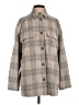 Vince. Plaid Gray Wool Coat Size S - photo 1