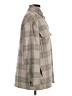 Vince. Plaid Gray Wool Coat Size S - photo 4