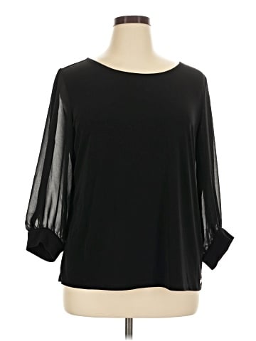 Calvin Klein 3/4 Sleeve Blouse (view 1)