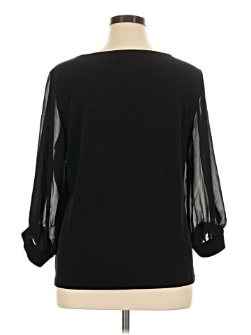 Calvin Klein 3/4 Sleeve Blouse (view 2)