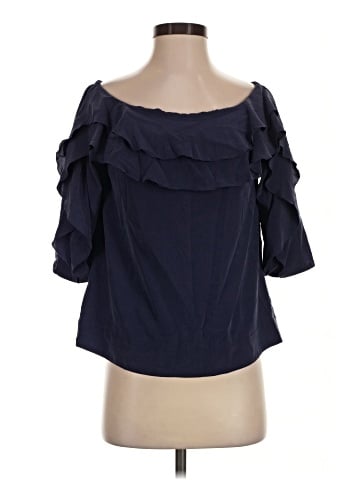 L'Agence 3/4 Sleeve Blouse (view 1)
