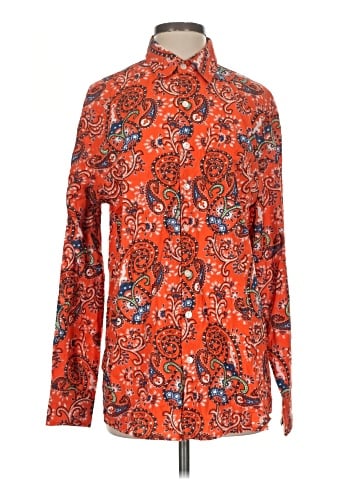 Gretchen Scott Designs Long Sleeve Button-Down Shirt (view 1)