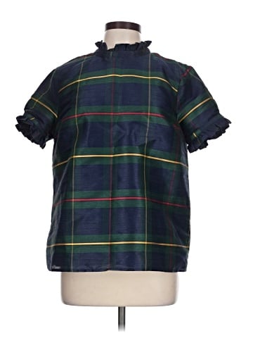 Crown & Ivy Short Sleeve Blouse (view 1)