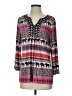 Ruby Rd. Pink Long Sleeve Blouse Size S - photo 1