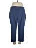 D&Co. Solid Blue Active Pants Size 1X - photo 2