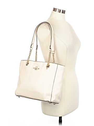 Coach Leather Tote (view 2)