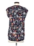 Daniel Rainn 100% Polyester Floral Black Short Sleeve Blouse Size S - photo 2