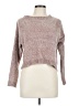 Double Zero Metallic Brown Pullover Sweater Size L - photo 1