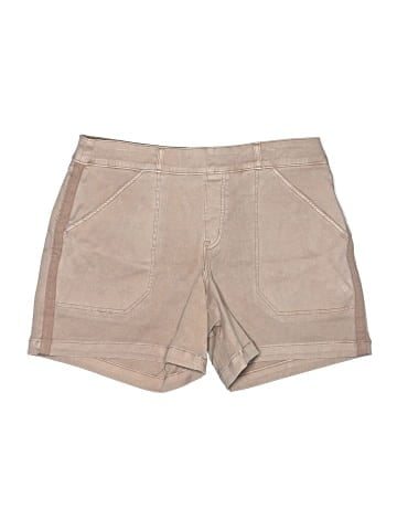 SPANX Khaki Shorts (view 1)