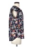 Daniel Rainn 100% Polyester Floral Black Short Sleeve Blouse Size S - photo 4