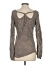 milla Metallic Gray Pullover Sweater Size S - photo 2