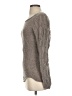 milla Metallic Gray Pullover Sweater Size S - photo 5