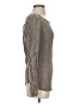 milla Metallic Gray Pullover Sweater Size S - photo 4