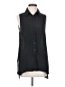 Three Eighty Two 100% Polyester Black Sleeveless Blouse Size S - photo 1