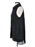 Three Eighty Two 100% Polyester Black Sleeveless Blouse Size S - photo 5