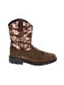 Old West Brown Boots Size 1 1/2 (youth) - photo 1