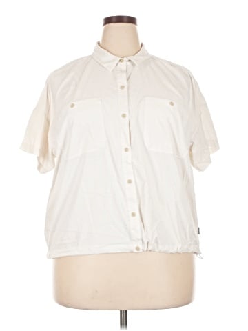 Eddie Bauer Short Sleeve Button-Down Shirt (view 1)