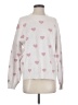 Splendid Hearts White Pullover Sweater Size S - photo 1
