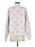 Splendid Hearts White Pullover Sweater Size S - photo 2