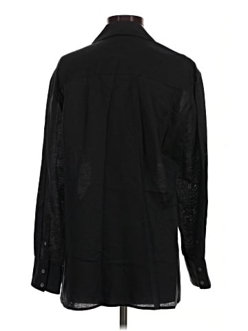 Theory Long Sleeve Button-Down Shirt (view 2)