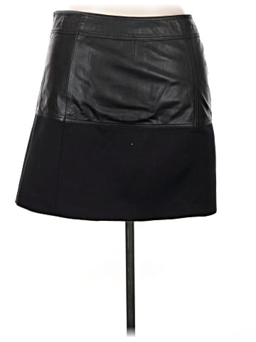 Halogen Leather Skirt (view 2)