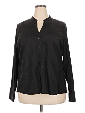 Calvin Klein Long Sleeve Blouse (view 1)