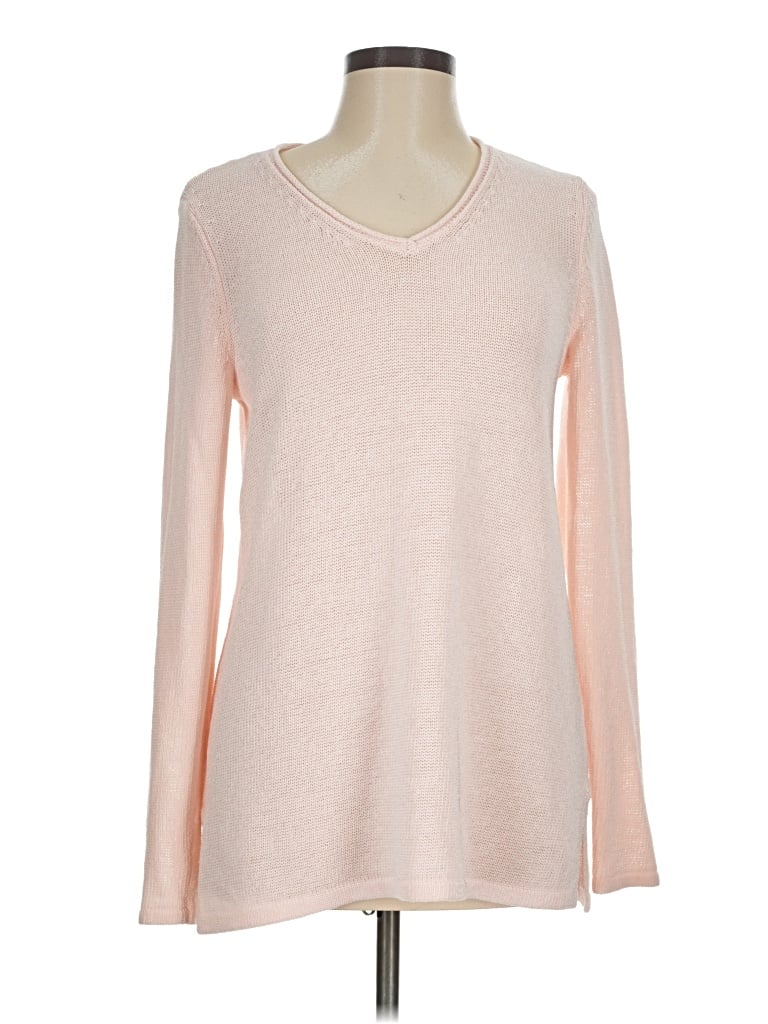 Pre-owned J. Mclaughlin Pullover Sweater In Pink