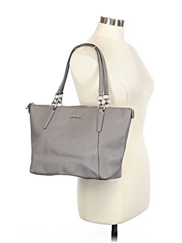 Coach Factory Leather Tote (view 2)